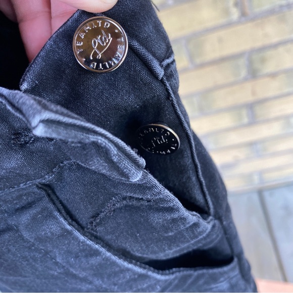 TEAMLTD Black Denim Overalls - Picture 5 of 10